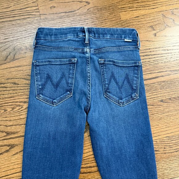 MOTHER The Looker Ankle Fray Jeans in Home Movies Size 26 - Picture 5 of 9
